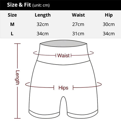 Women Yoga Shorts High Waist Workout Shorts Fitness Yoga Lift Butt Fitness Ladies Yoga Gym Running Short Pants Sportswear