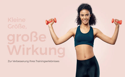 SONGMICS dumbbells set 2x1 kg dumbbell set short dumbbells hexagon neoprene coating