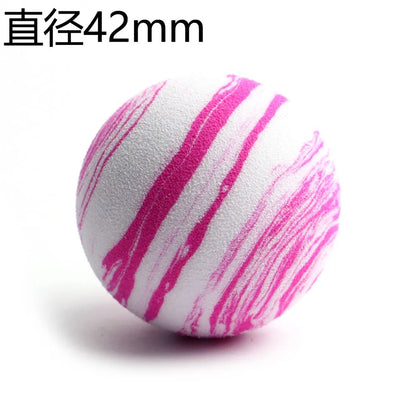 New 10pcs/lot Golf Sponge Soft Rainbow Balls Golf Swing Training Balls Sponge Foam Golfer/ Tennis Sponge golf ball
