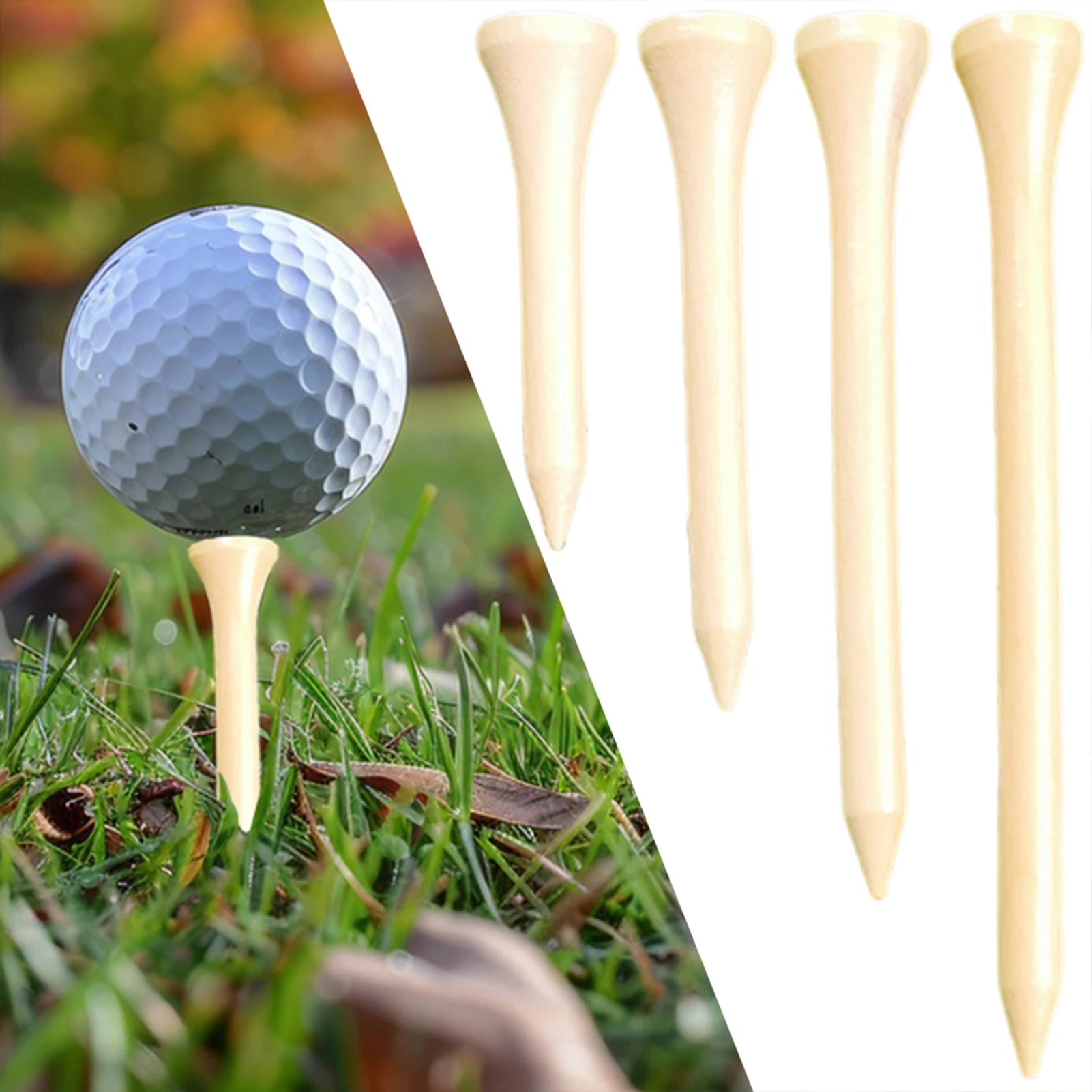 Professional Golfs Tees Multifunctional Wood Golfs Tee Golfs Equipment