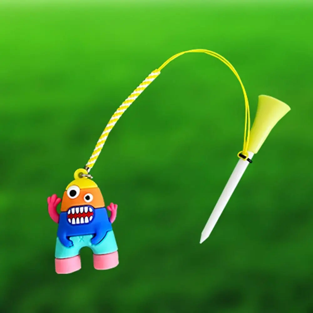 Golf Ball Holder 8.3mm Golf Ball Tees Cartoon Astronaut Golf Rubber Tees Easy To Find Durable Practice Dropshipping