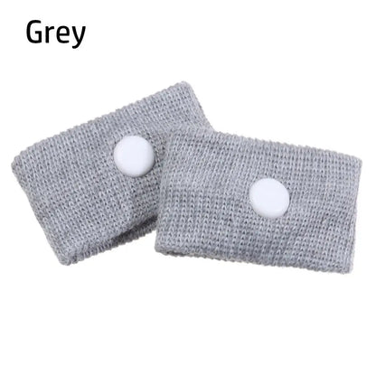 2PCS Sports Safety Wristbands Wrist Support Carsickness Seasick Anti Motion Sickness Wrist Bands Anti Nausea Wristbands
