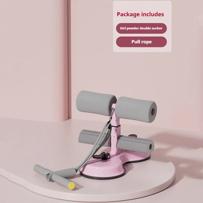 Foldable Sit-Up Assistant With Resistance Bands Non-Slip Base Core Trainer For Home Gym Ab Workout Yoga Fitnes