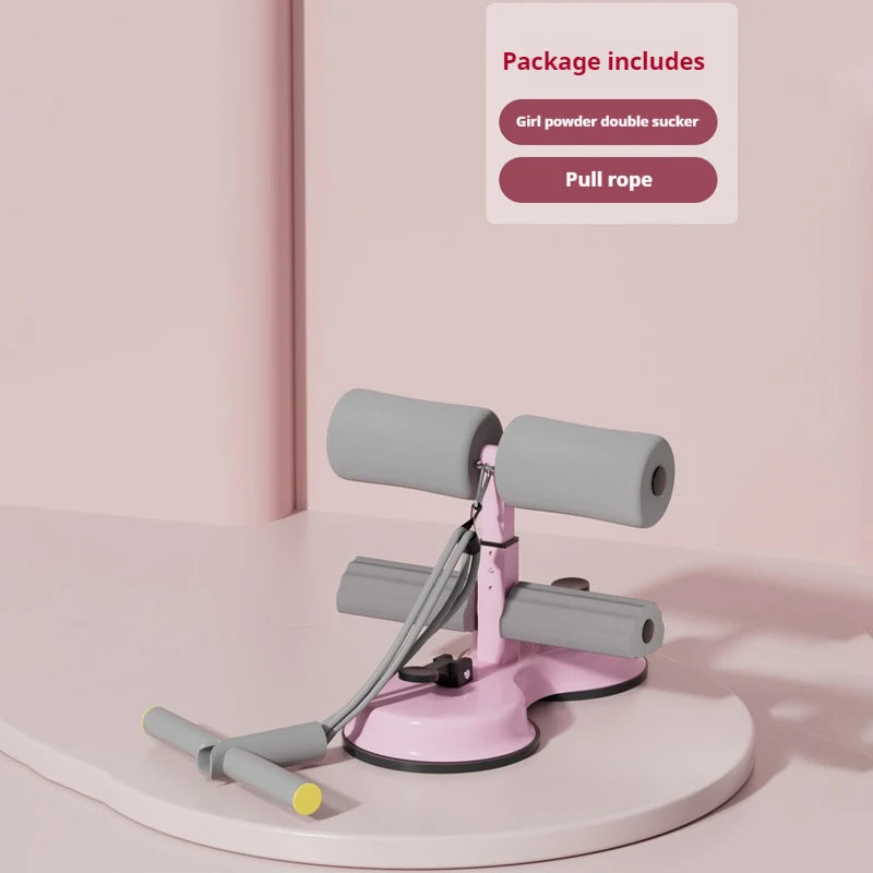 Foldable Sit-Up Assistant With Resistance Bands Non-Slip Base Core Trainer For Home Gym Ab Workout Yoga Fitnes