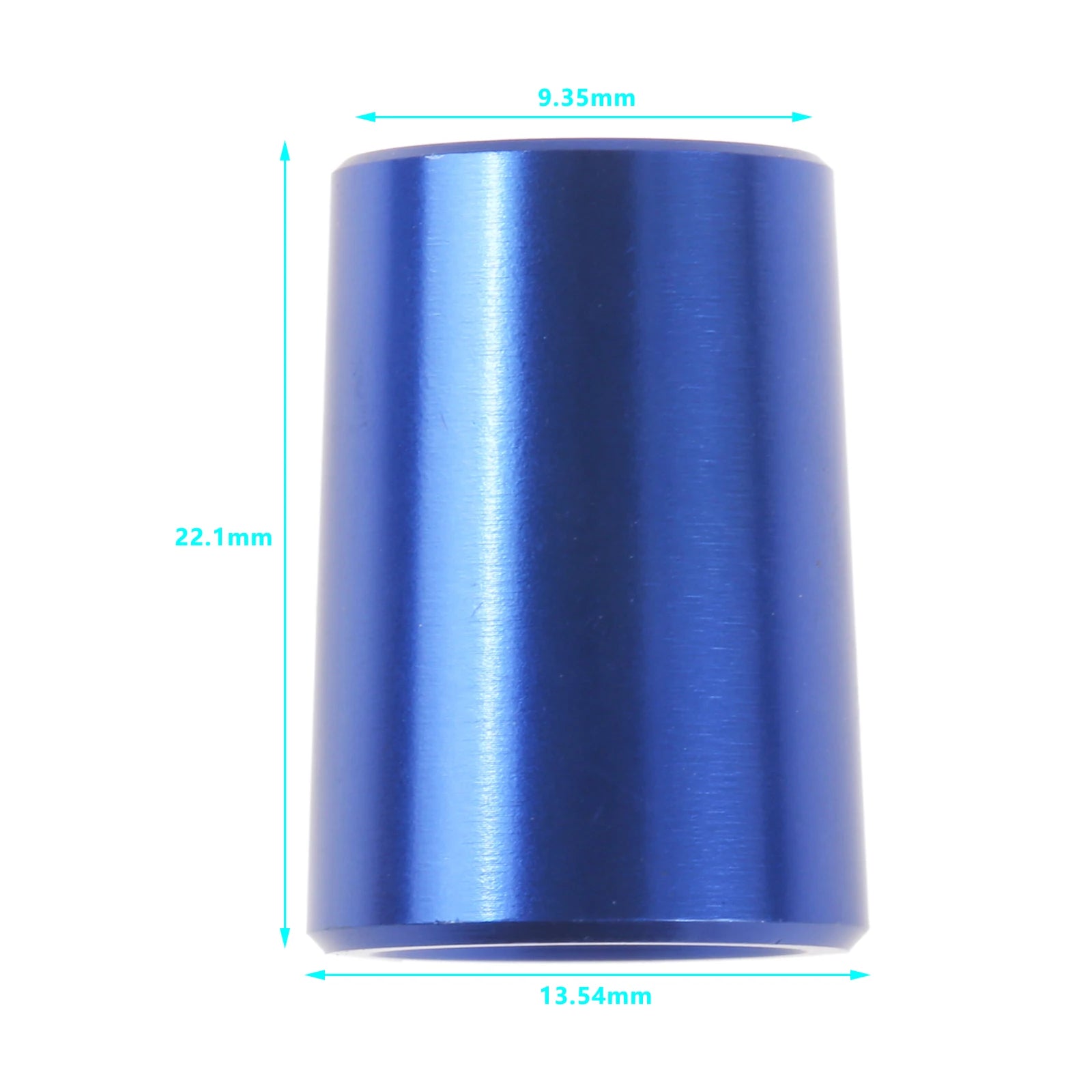 10Pcs Aluminum Alloy Golf Ferrules for 0.335,0.350,0.370 Tip Irons Shaft Adapter Sleeve Ferrules Club Shaft Ball Connection Ring