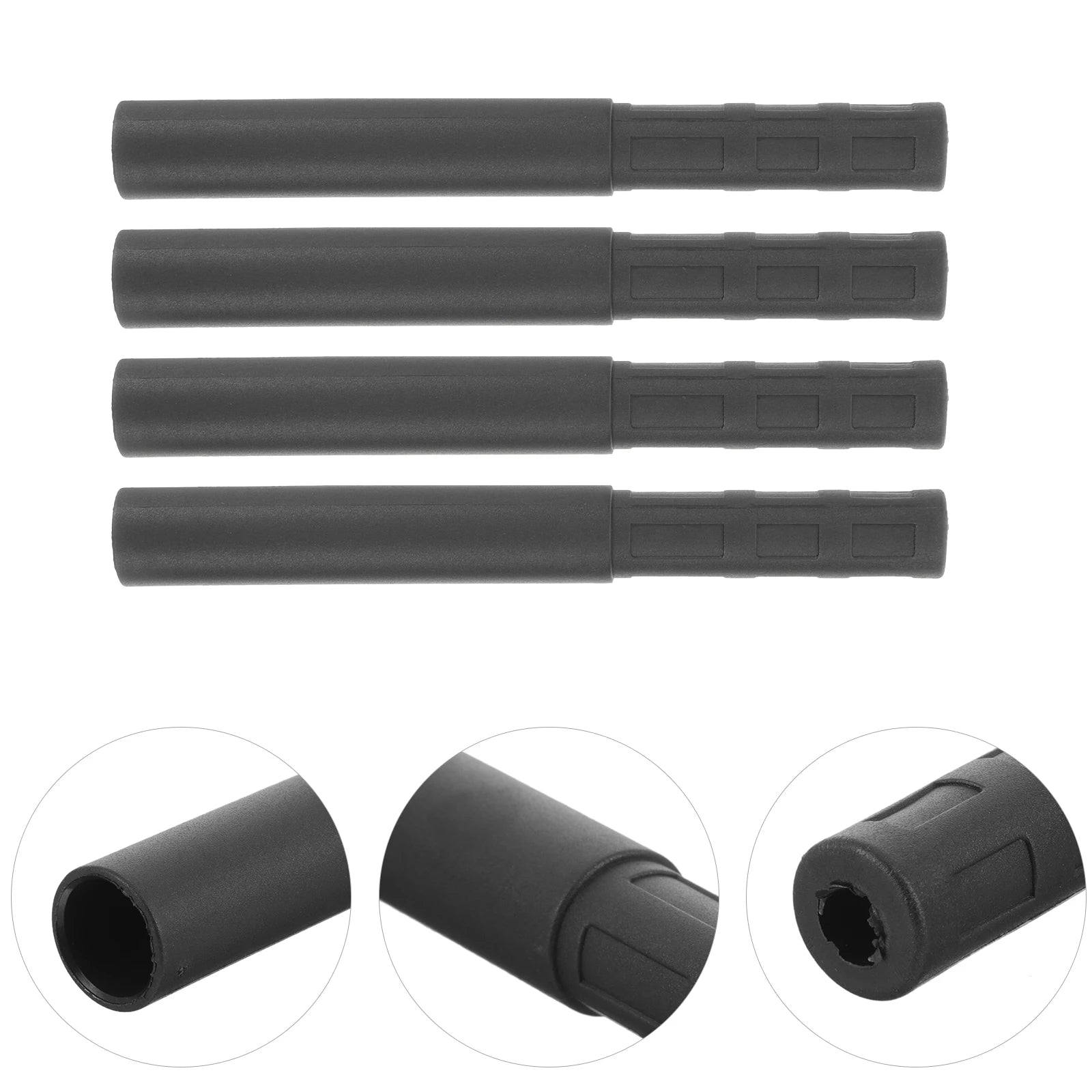 4 Pcs Golf Club Extension Rod Portable Extensions Shaft for Clubs Pole Golfs Carbon Fiber Extenders Stick Putter Accessories