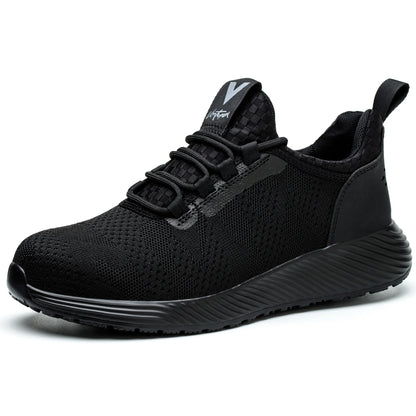 Safety Shoes Work Shoes Steel Toe Men Puncture-Protective Work Boots Indestructible Safety Lightweight
