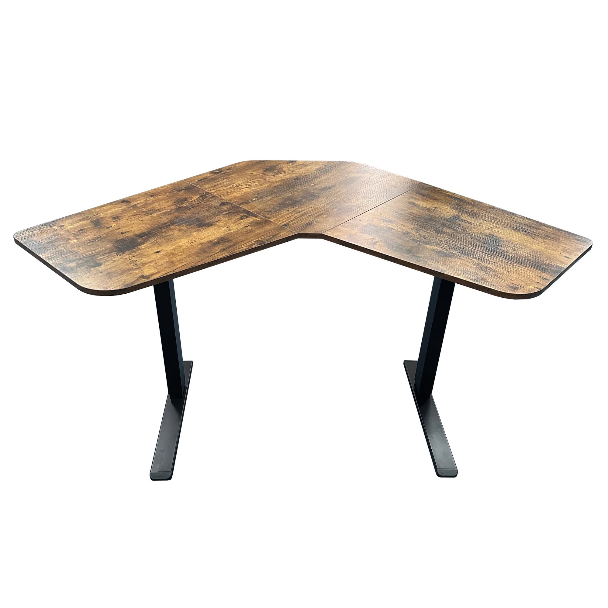 Height-adjustable Desk L Shaped Electric Standing Desk for Study Esports StandUp Corner Computer Desk Home Office Sit Stand Desk