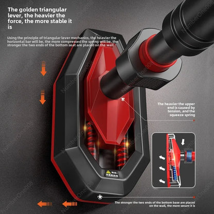 Slider Horizontal Bar Indoor Home Fitness Equipment Pull-ups Children's Sports Family No Punching Door Single Bar