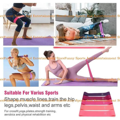 C4DE Resistance Bands Multifunctional Fitness Bands Latex Bands for Muscle Building