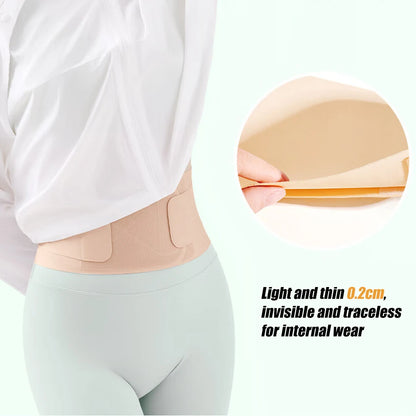 Sport Thin Adjustable Lumbar Back Brace Anti-skid Breathable Waist Support Belt for Exercise Fitness Cycling Running Tennis Golf