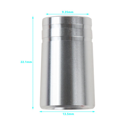 10Pcs Aluminum Alloy Golf Ferrules for 0.335,0.350,0.370 Tip Irons Shaft Adapter Sleeve Ferrules Club Shaft Ball Connection Ring