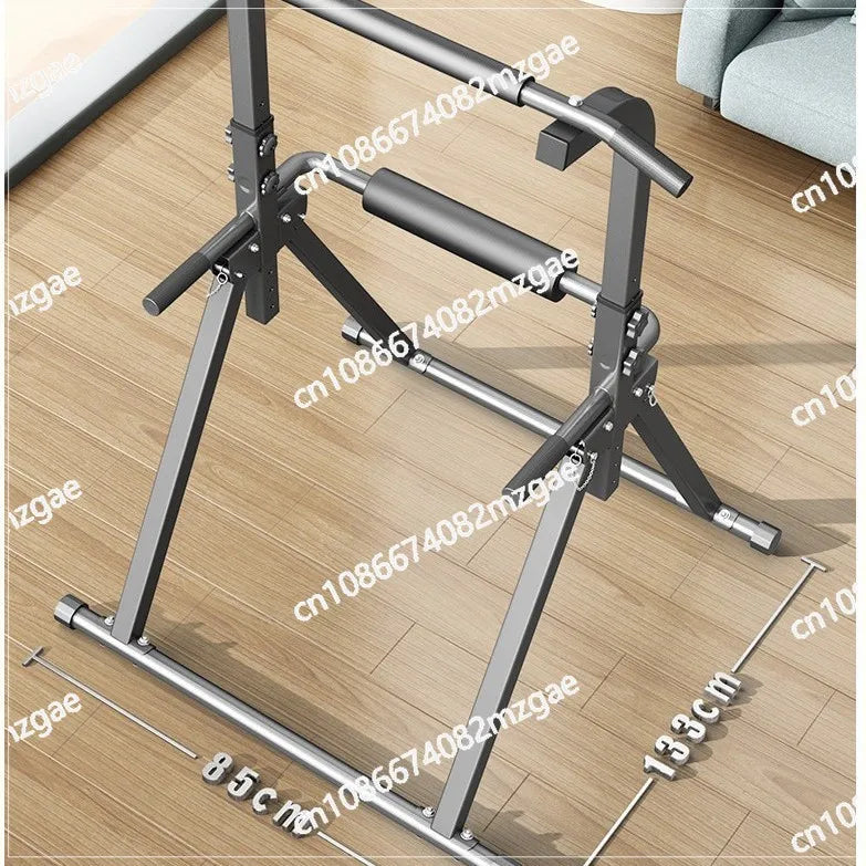 Horizontal bar indoor household floor type pull-up frame folding horizontal bar training