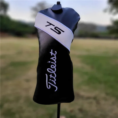 Golf Club Covers - Stylish and Versatile Wood Club PU Covers, Tactical Stitching and Universal Style