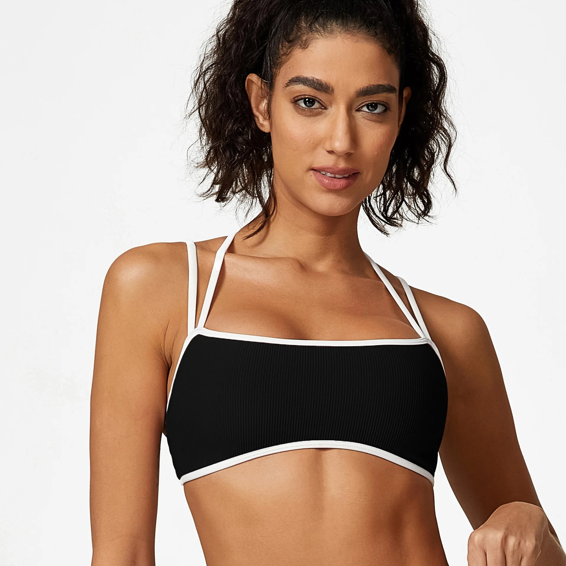 Yoga Set 2 Piece Workout Outfit for Women Sport Bra Shorts Leggings Summer Gym Fitness Clothes Black Brown Gray 2025 Tracksuit