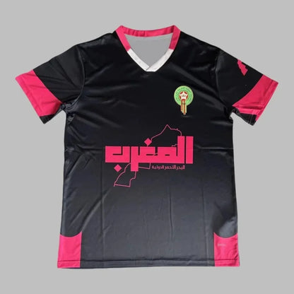 Morocco Soccer Training Jersey Men Women Clothing Special Player Version Breathable Quick Dry Elastic Sports Casual Moto T Shirt
