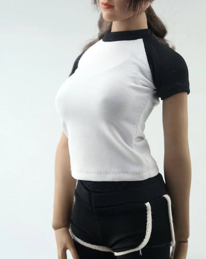 FA007 1/6 Female Figure Accessory Yoga Clothing Fitness Wear Hoodie Sweatshirt Sweatpants Suit Clothes Set for 12'' Body Collect