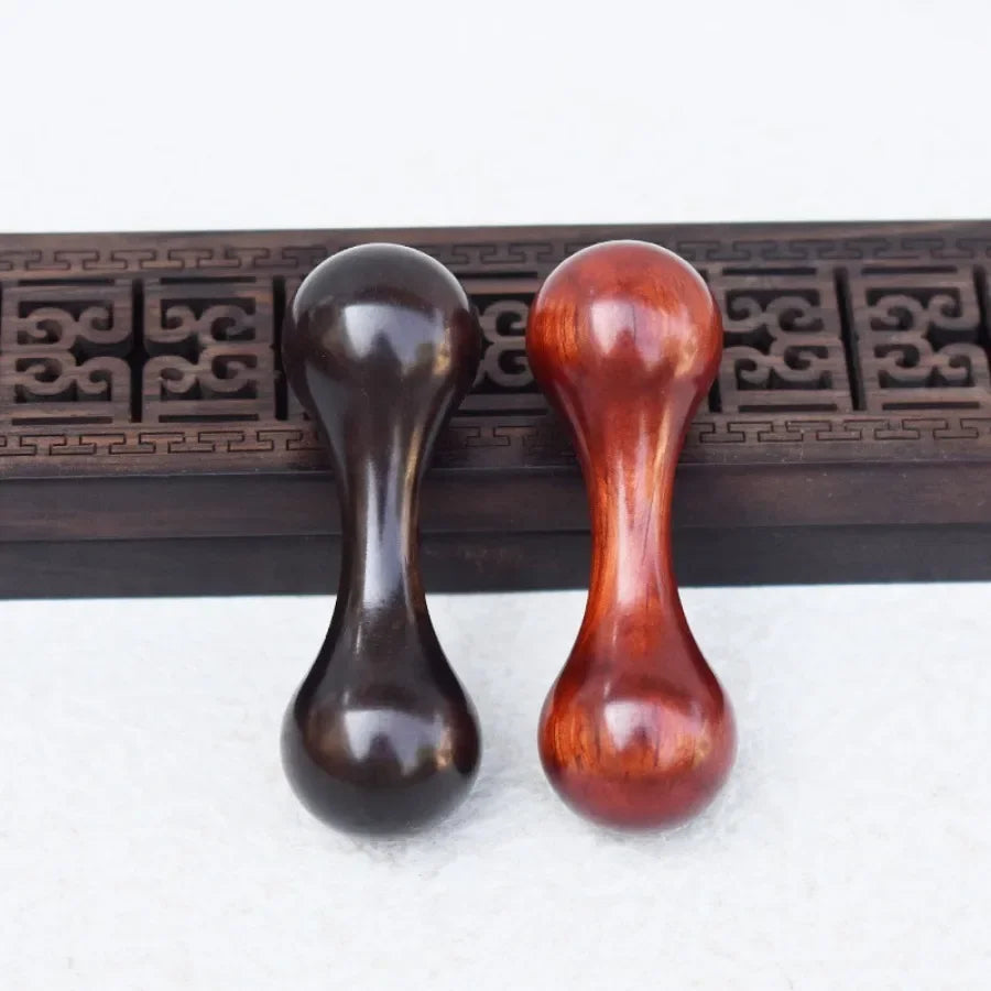 Mini Dumbbell - Decompression DIY Fingertip Joint Gyroscope - Decompression Finger Exercise Tool-Wooden for Knuckle Bone Design