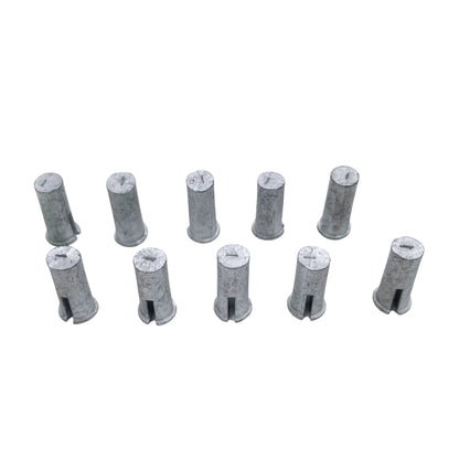 10Pcs Golf Club Assembling Accessories Balance Ding Golf Shaft Swing Nail Plug Weights,Slender for Wood,Coarse for Irons