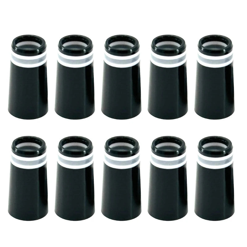Set of 10Pcs Golfs Club Ferrule Tip Shaft Golfs Sleeve Ferrule Replacement for Outdoor Sport