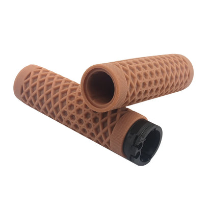 Motorcycle Handlebar Hand Grips 1" 25mm Rubber Handlebars For Harley Sportster 883 1200 Softail Slim Fatboy Touring Street Glide