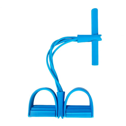 4/6-Tube Pedal Puller Resistance Band Elastic Yoga Sit-up Pull Rope  Pedal Tensioner Exerciser Full Body Workout Fitness Band