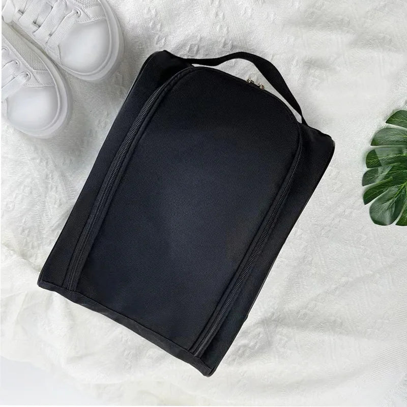 Golf Shoe Bag Oxford Cloth Shoe Carrier Bags Breathable Lightweight Golf Handbag Dustproof Football Tennis Shoe Bag