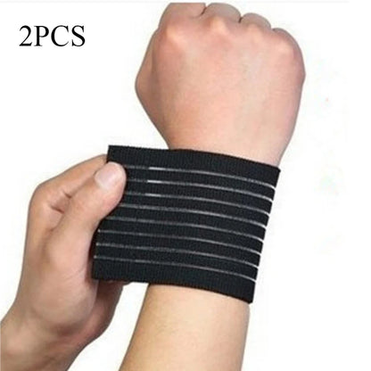 1/2 Pcs Sports Fitness Bracers Elastic Bandage Hand Wrist Strap Wrap Sport Wristband Adjustable Stretchy Wrist Protector