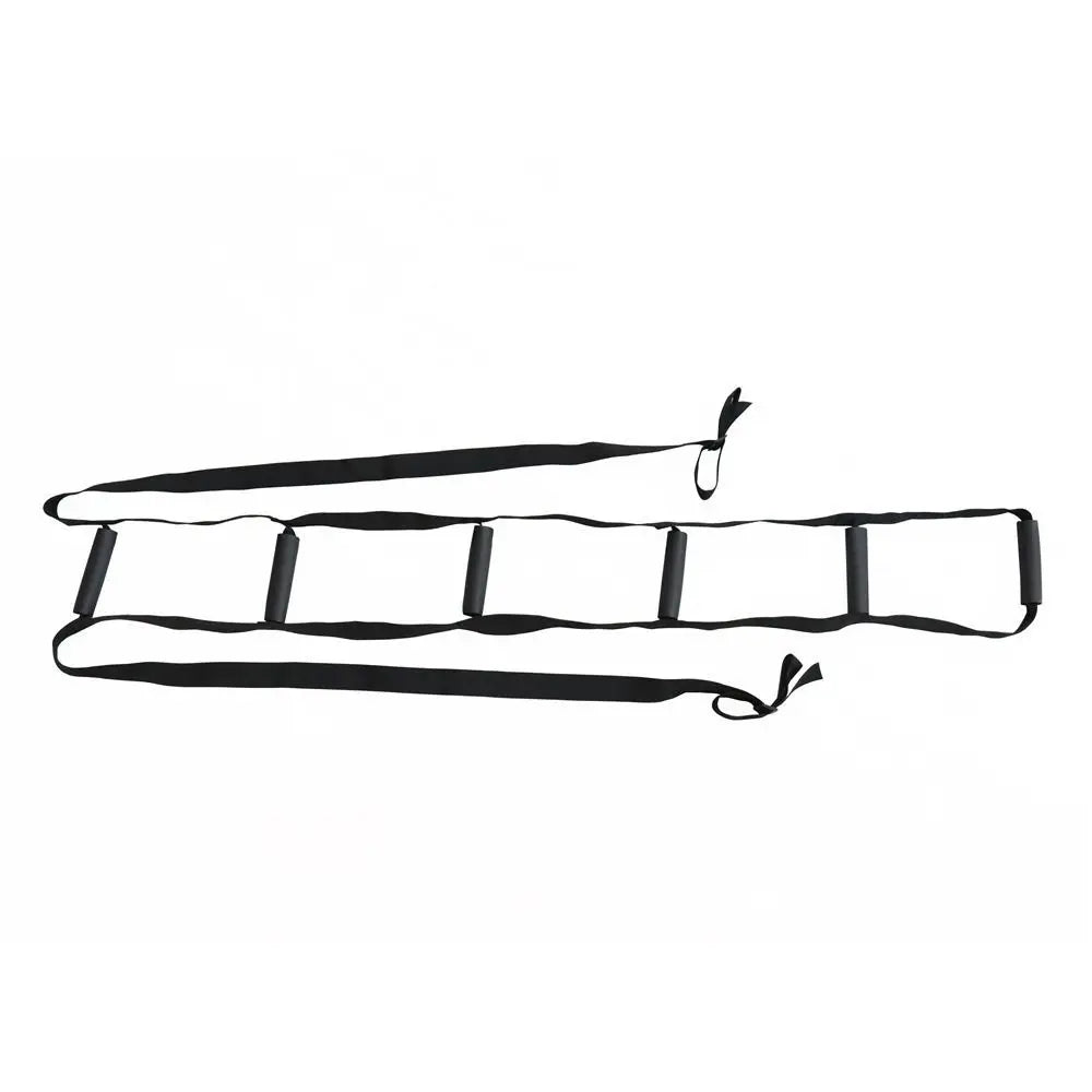 Adjustable Elderly Sit Up Rope Padded Helper Bed Ladder Assist Strap Hand Grip with 3/4/6 Handle Elderly Pull Up Strap Household