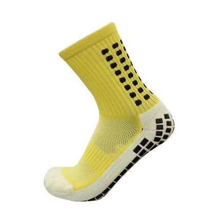 New Anti-slip Soccer Socks Men Women Outdoor Sport Grip Football Socks EU 38-43 US6-9.5