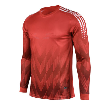 Men Kids Boys Elbow Protective Goalkeeper Uniforms Football Jersey Shirts Sponge Protector Soccer Training Goal keeper Clothing