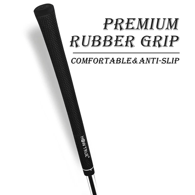 1PC Golf Club Grips Standard Men's Natural Rubber Soft Anti-slip High Quality Golf Irons/Woods Universal Grips 6 Colors