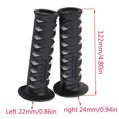Motorcycle Handle Grip universal Handlebar Grip DAYTONA Dirt Pit Bike Motocross 7/8" Rubber Gel Hand Grips Brake Hands