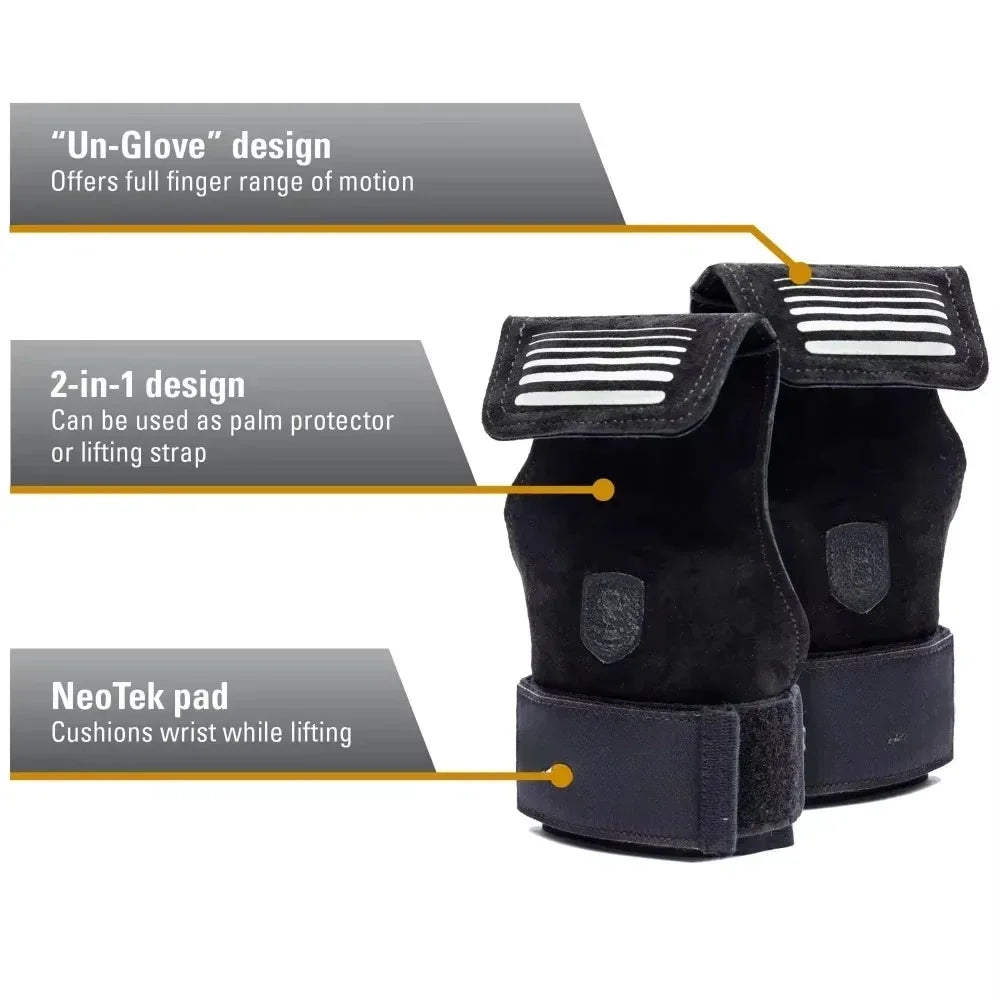Grips Pro Wrist Straps for Weightlifting  Wrist Support  Alternative Neoprene for Best Training Accessory