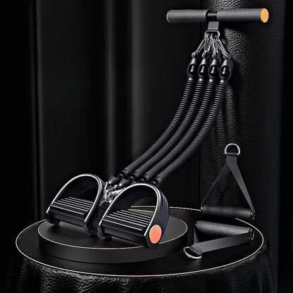 Pedal Tension Rope Back Abdominal Waist Strength Training Pull Rope Gym Equipment Hand expander