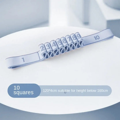 8/10/12 Grid Yoga Resistance Band Elastic Crossfit Exercise Fitness Resistance Bands Yoga Training Textile Cotton