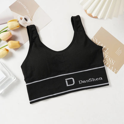 Bras For Women Sports Fitness Seamless Bra Tops Full Coverage Female Removable Wireless Bralette Breathable Bra