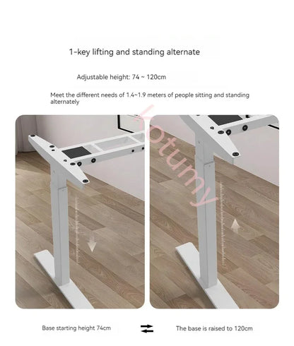 Adjustable Height Electric Lifting Table Electric Computer Table Vertical Office Table Sit Stand up Desk for Home