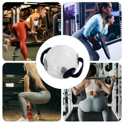 Fitness Aqua Ball Weightlifting Bag Adjustable Dumbbells for Home Gym Equipment Strength Training Water Filled Exercise Ball