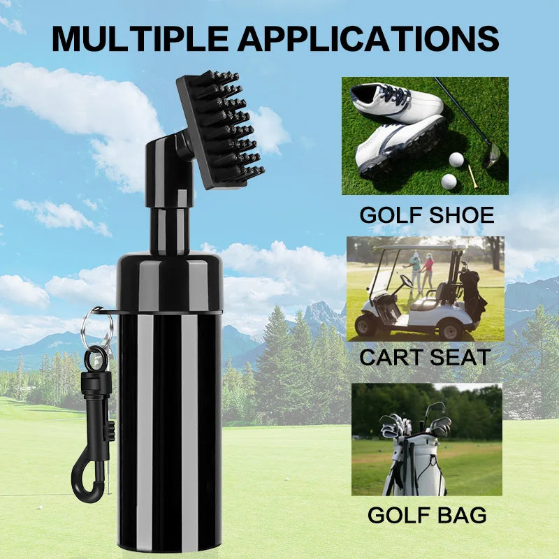 Pro Golf Club Cleaner Includes Water Golf Club Brush Golf Towel Golf Accessories for Bag Essentials Golf Accessories for golfer