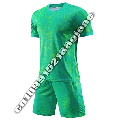 Camouflage Soccer Jersey Suit for Men High Quality Professional Man Team Club Match Training Football Uniform Clothing MOTO