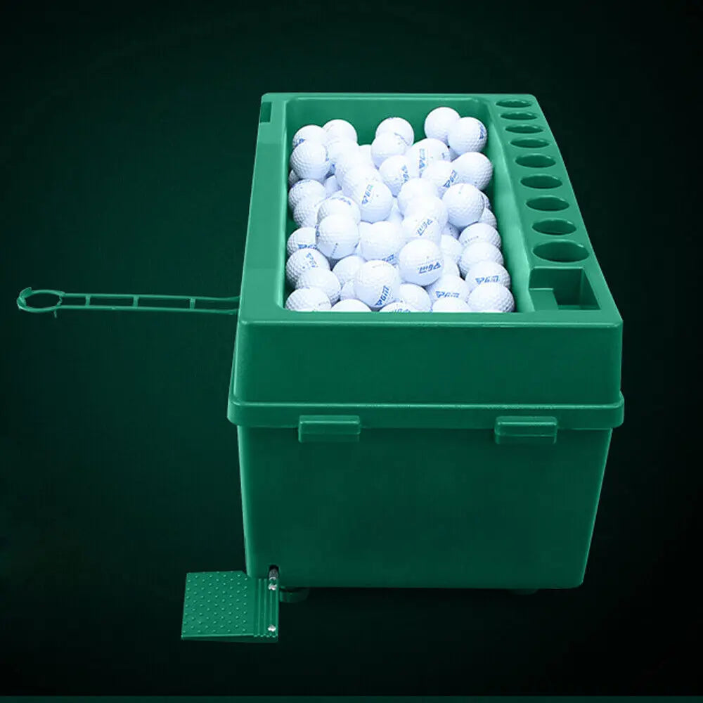 Golf Automatic Ball Dispenser with Cue Holder