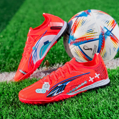 Soccer Shoes For Men Indoor Professional Football Shoes Society Cleats Fast Football Field Boots TF/AG Sneaker Original Training
