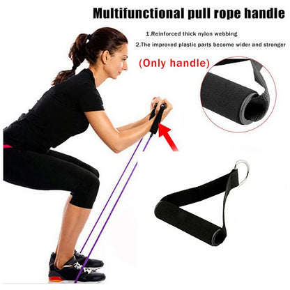 2Pcs Gym Resistance Bands Handles – Anti-Slip Grips