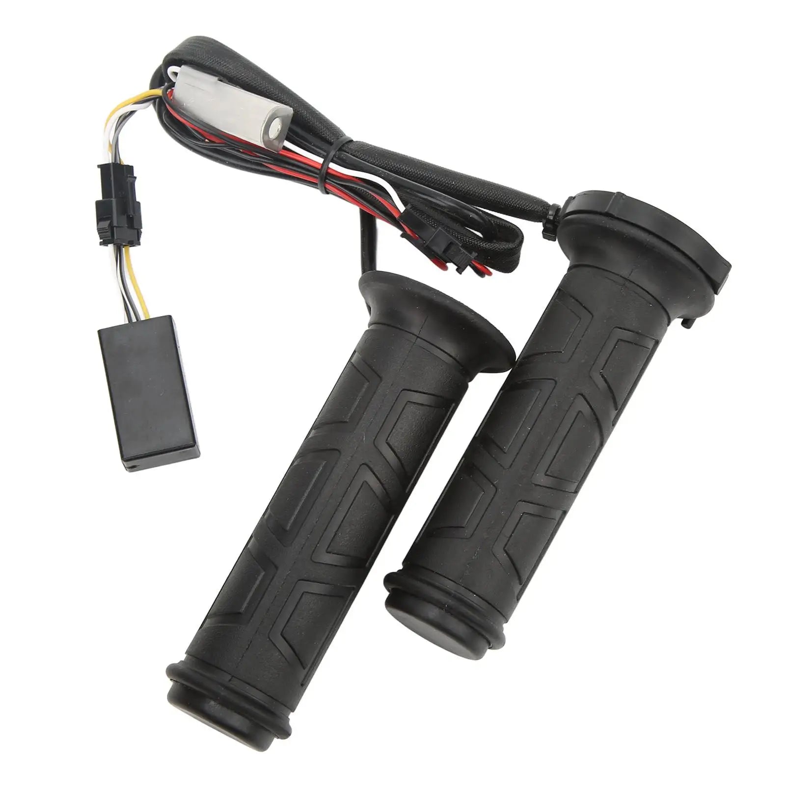 Electric Heated Hand Grips Texture Surface Motorcycle Heated Hand Grips Easy Installation 12V DC for atv for 22mm Handlebar