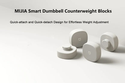 Xiaomi Mijia Smart Dumbbells Men and Women Home Fitness Muscle Shaping Arm Light Weight LED Display Suitable For Mi Home APP