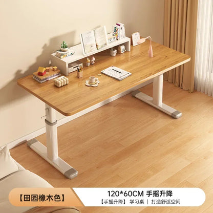 Modern Computer Standing Desk, Adjustable Height Electric Sit Stand Up Down student study Table, 47 Inch Ergonomic Rising Desks