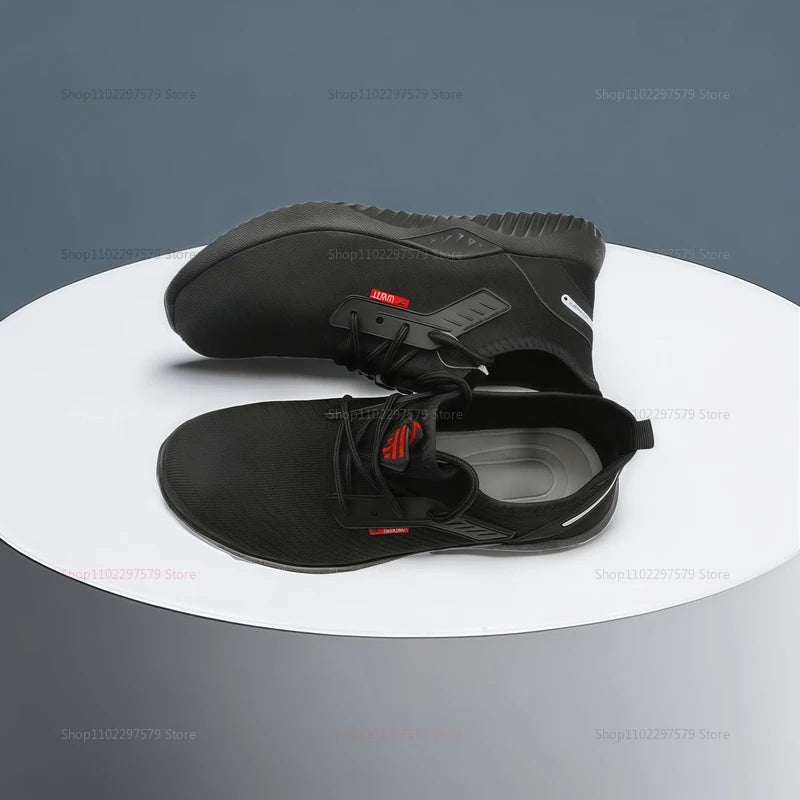 Men's work safety shoes Sports shoes Anti-puncture and anti-smash protection shoes Lightweight men's casual shoes Safety boots
