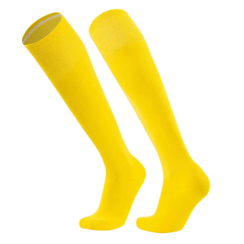 Football Accessories Black White Soccer Socks For Men Teenages Kids Over The Calf Baseball Rugby Athletic Sock