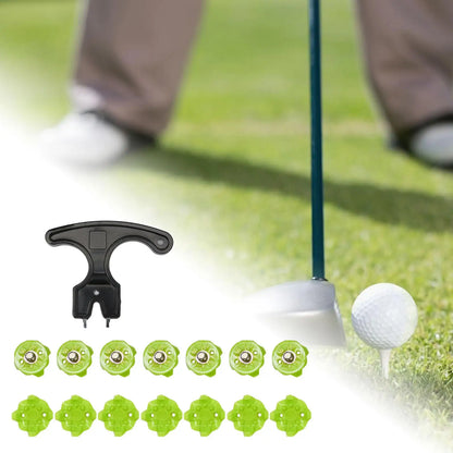14x Lightweight Golf Shoe Spikes Cleats